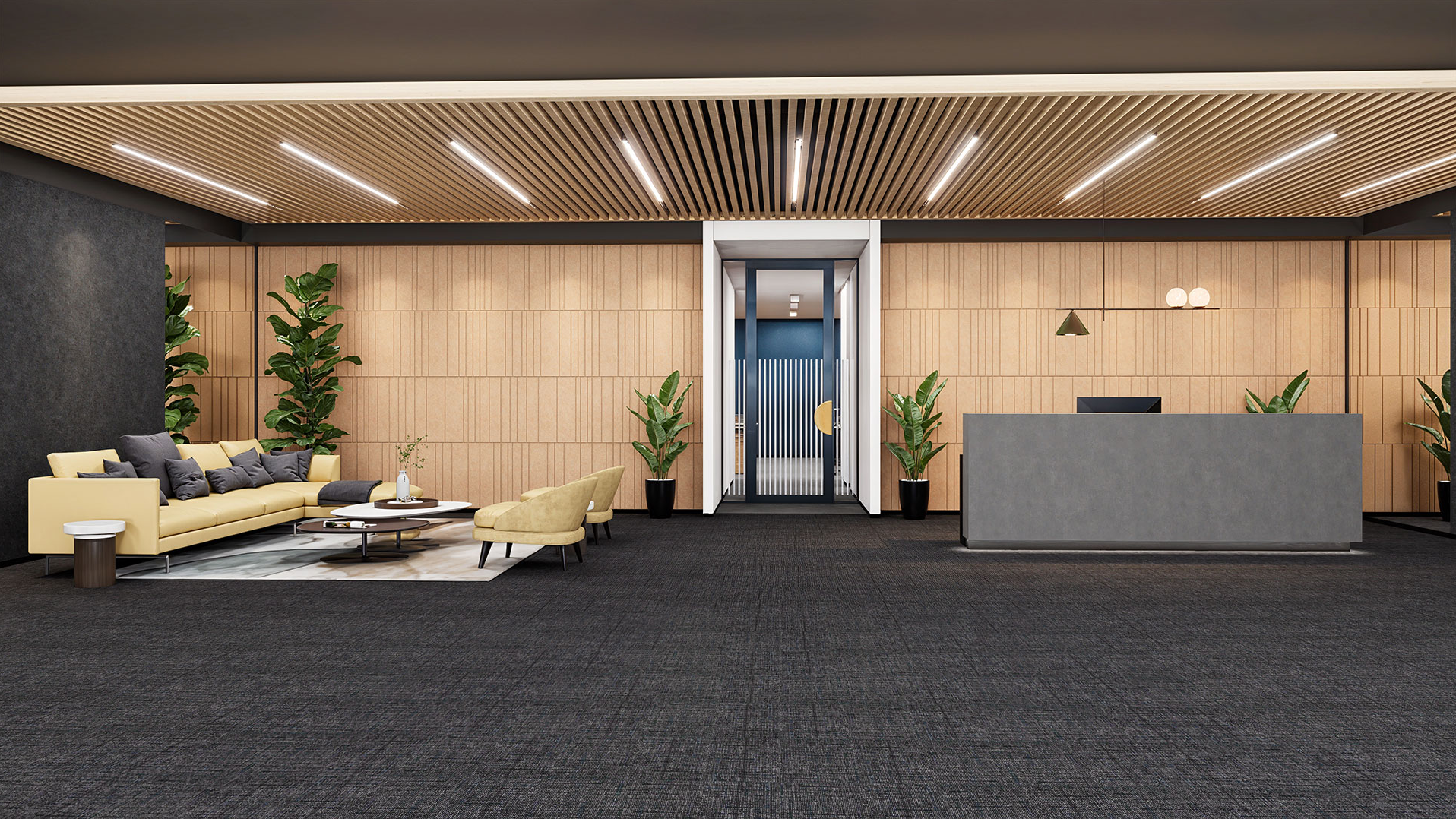 FLINDERS ACOUSTIC CARPET TILES