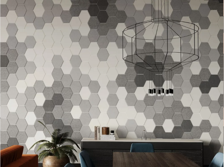 HEXAGON ACOUSTIC TILES