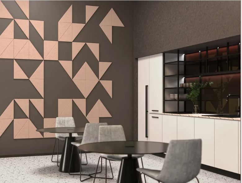 RIGHT TRIANGLE ACOUSTIC TILES