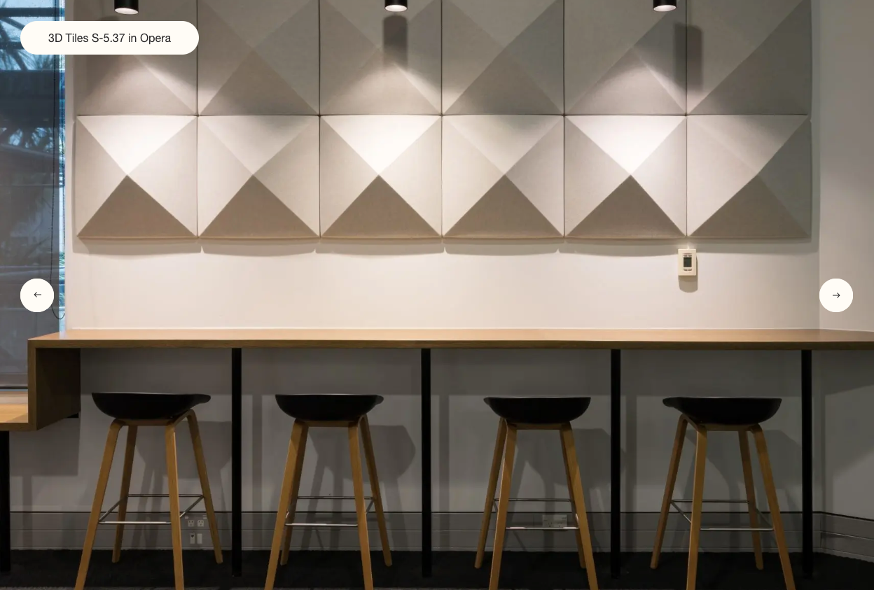 AUTEX 3D ACOUSTIC WALL TILES (1 BOX)