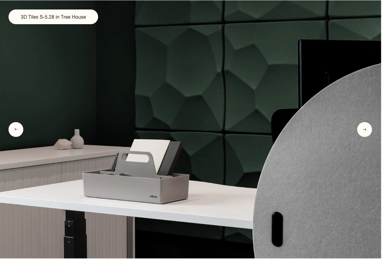 AUTEX 3D ACOUSTIC WALL TILES (1 BOX)