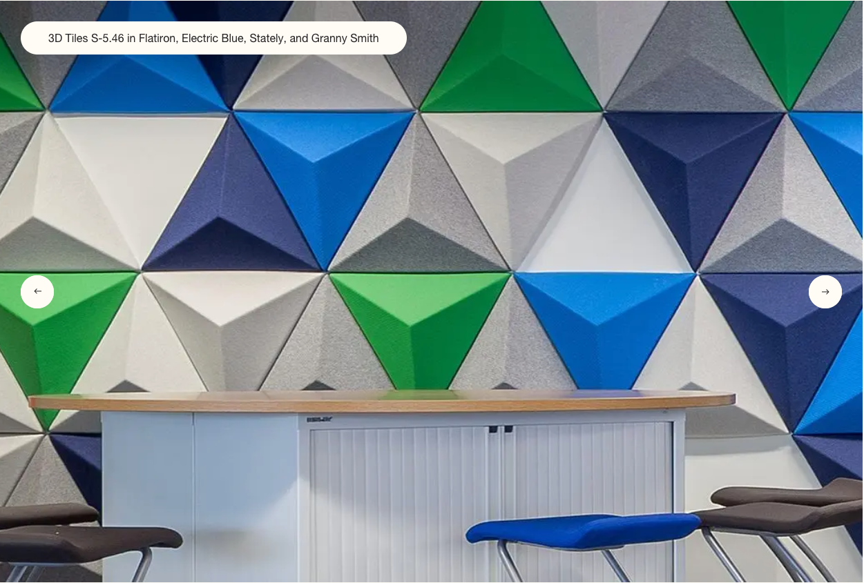 AUTEX 3D ACOUSTIC WALL TILES (1 BOX)