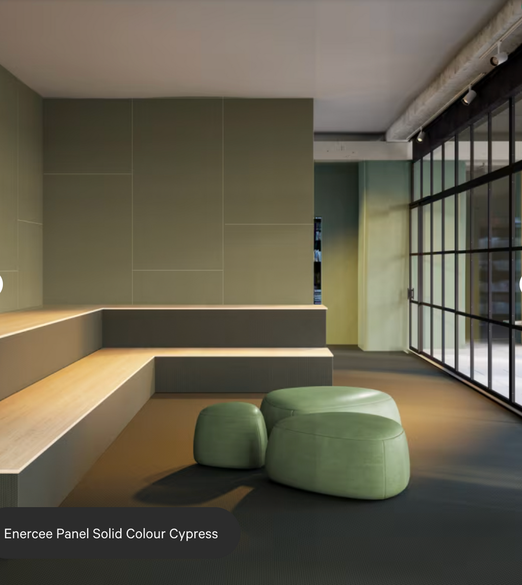 ENERCEE PERFORATED ACOUSTIC PANELS - Solid Colours