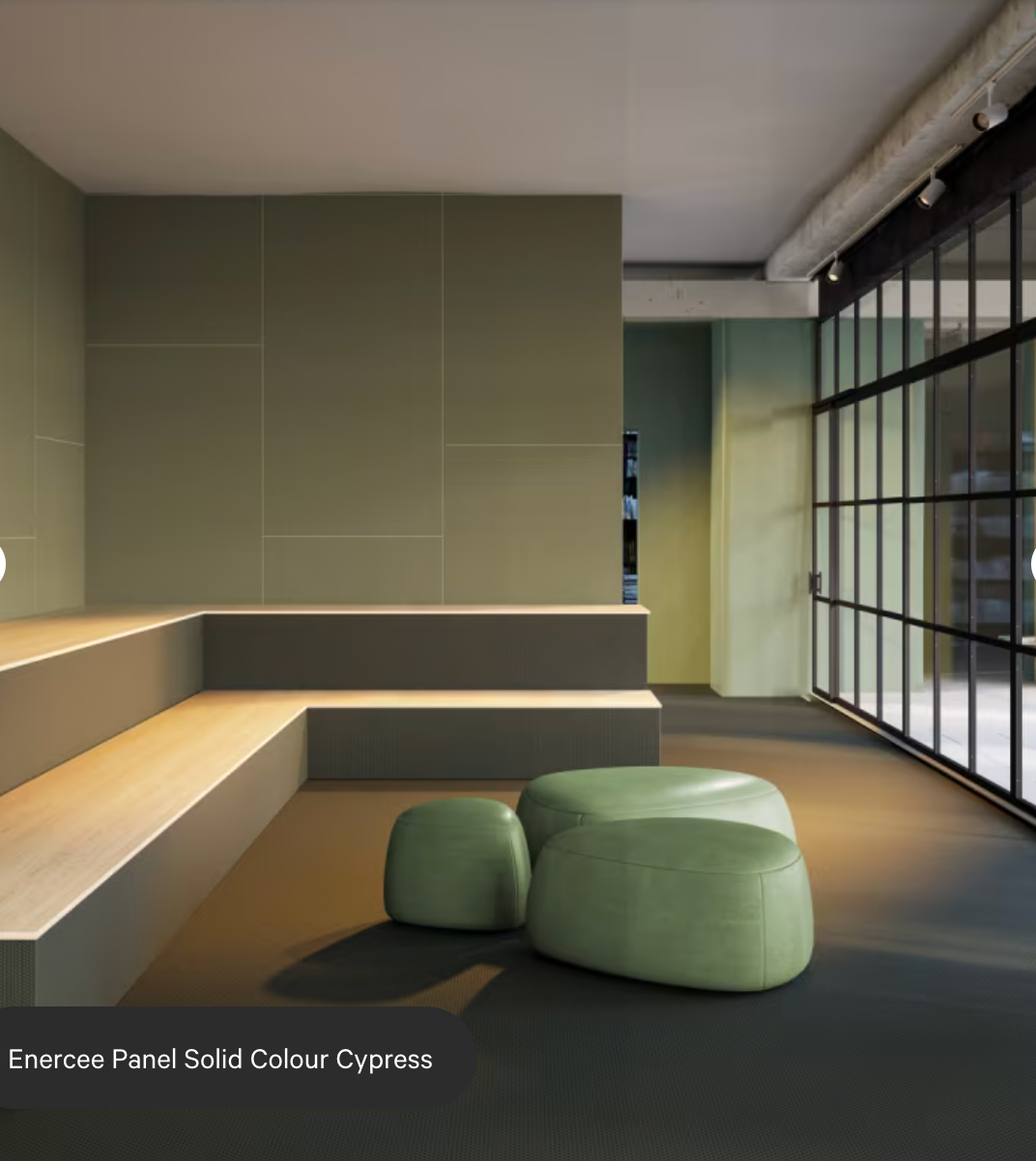 ENERCEE PERFORATED ACOUSTIC PANELS - Solid Colours