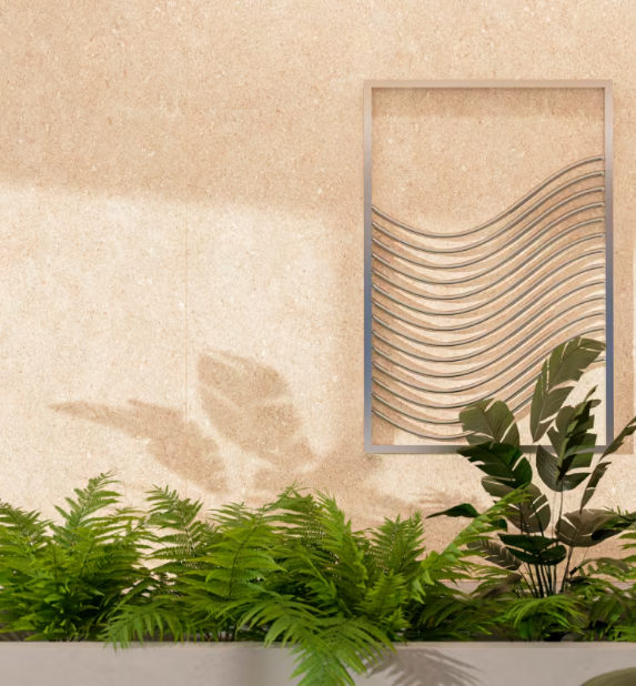 ZINTRA PREMIUM PRINT Acoustic Panels - TRAVERTINE