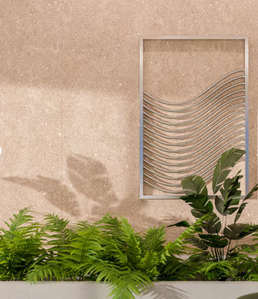 ZINTRA PREMIUM PRINT Acoustic Panels - TRAVERTINE
