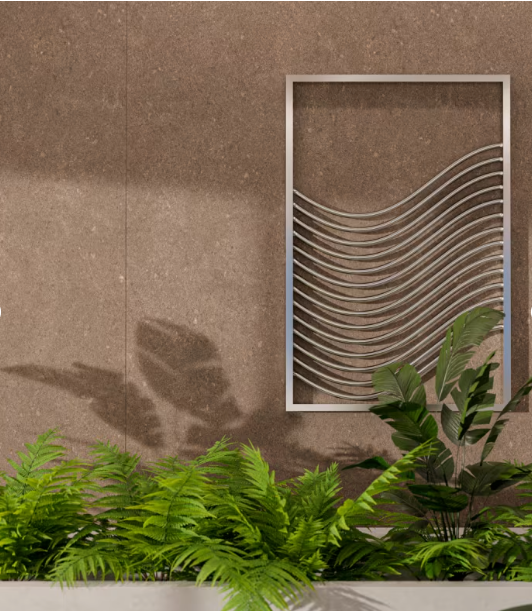 ZINTRA PREMIUM PRINT Acoustic Panels - TRAVERTINE