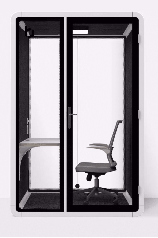 BUREAU Soundproof Booth - ONE + (2 person)