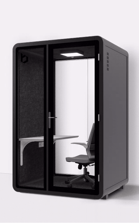 BUREAU Soundproof Booth - ONE + (2 person)