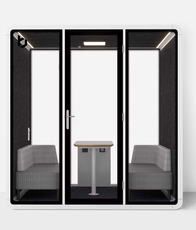 BUREAU Soundproof Booth - QUAD+ (4 Person)
