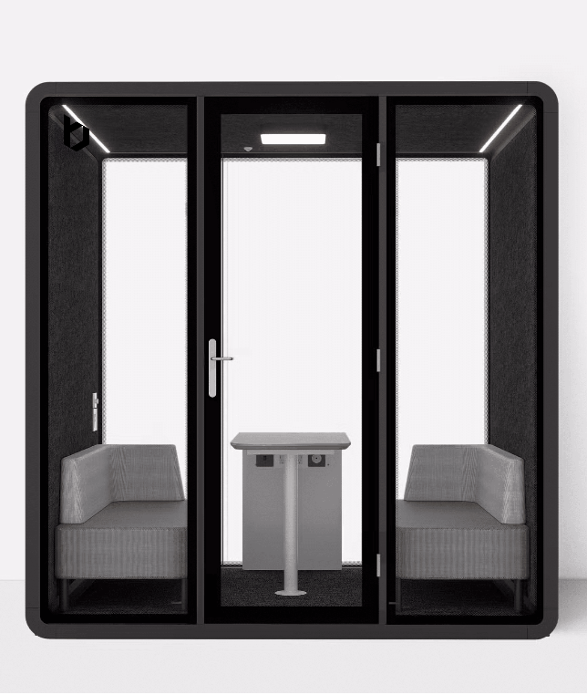 BUREAU Soundproof Booth - QUAD+ (4 Person)