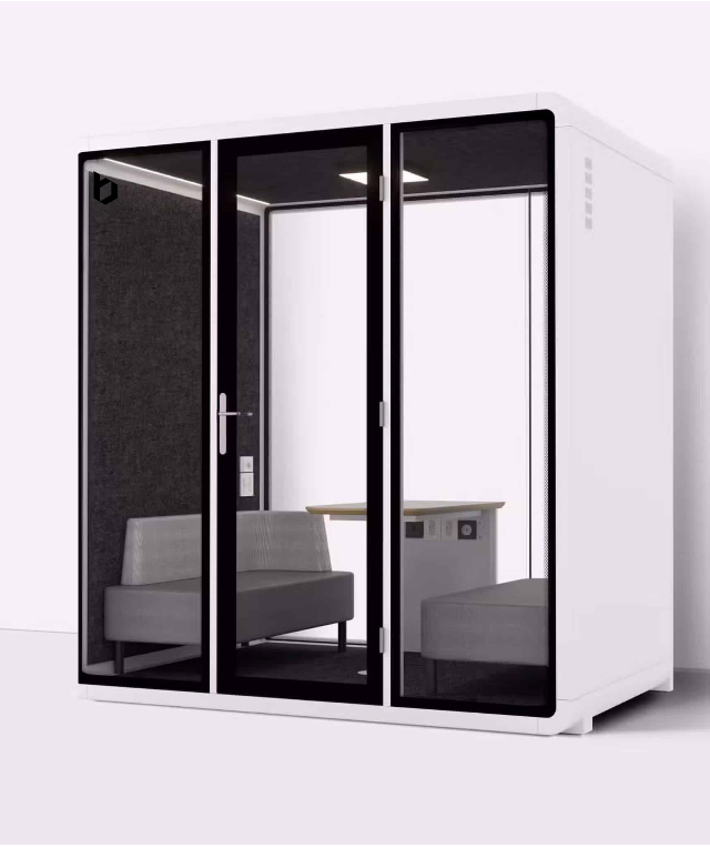 BUREAU Soundproof Booth - QUAD+ (4 Person)