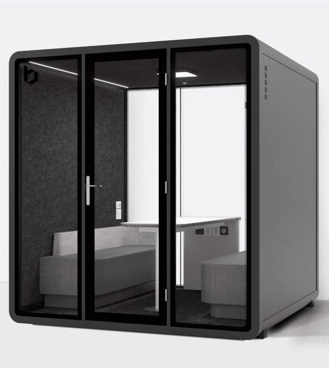 BUREAU Soundproof Booth - TEAM (6 Person)