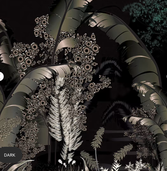 SERAPHIC DIGITAL PRINTED PANELS - JUNGLE PALMS