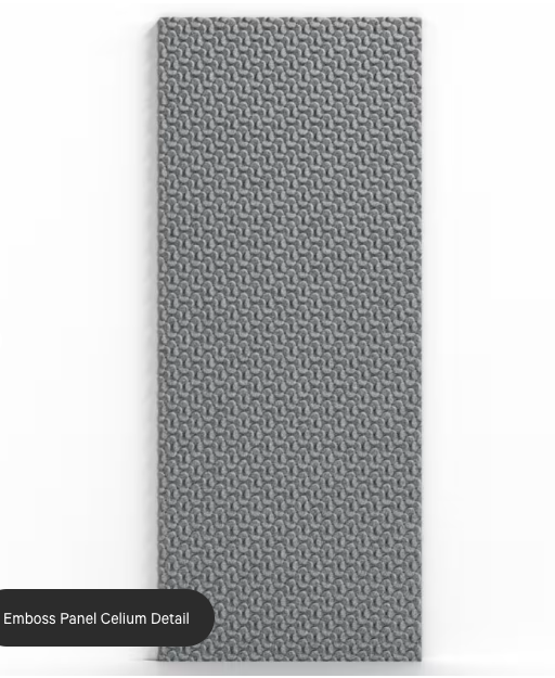 ZINTRA Embossed Acoustic Panels - CELIUM