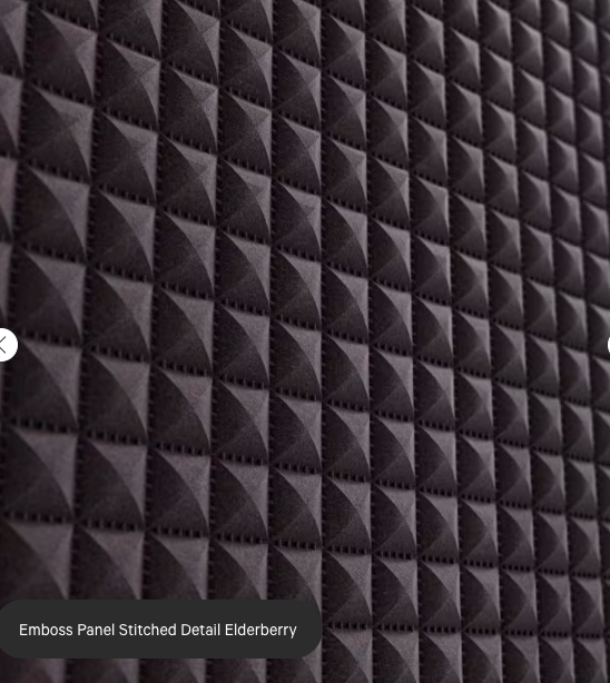 ZINTRA Embossed Acoustic Panels - STITCHED