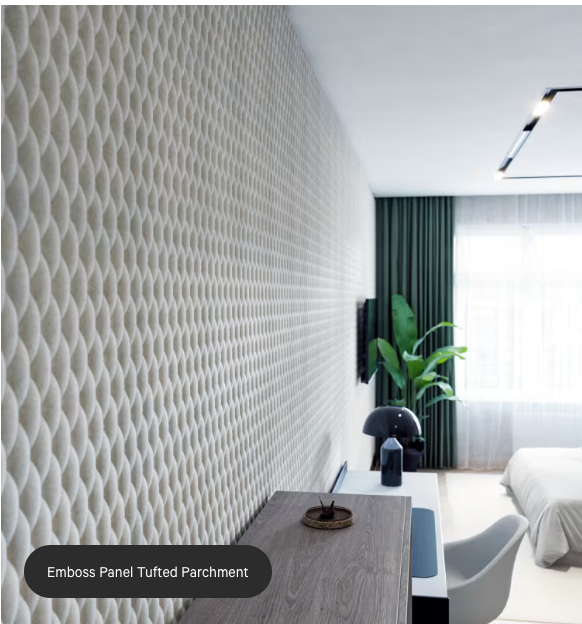 ZINTRA Embossed Acoustic Panels - TUFTED