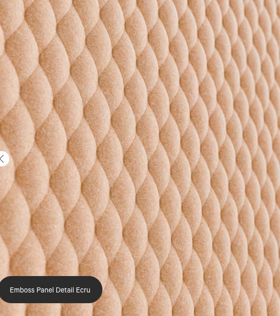 ZINTRA Embossed Acoustic Panels - TUFTED
