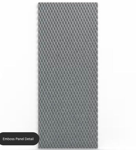 ZINTRA Embossed Acoustic Panels - TUFTED
