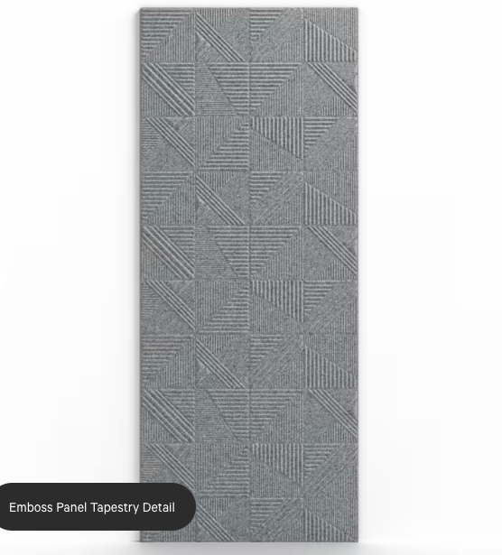 ZINTRA Embossed Acoustic Panels - TAPESTRY