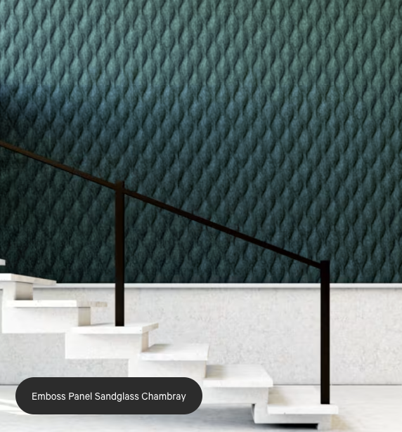 ZINTRA Embossed Acoustic Panels - SANDGLASS
