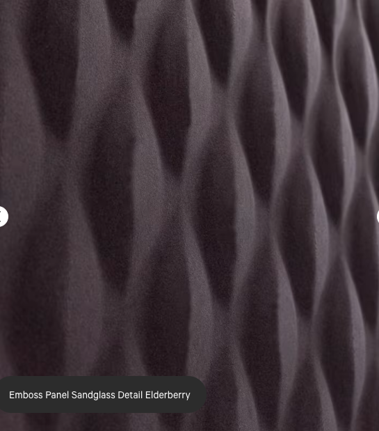 ZINTRA Embossed Acoustic Panels - SANDGLASS