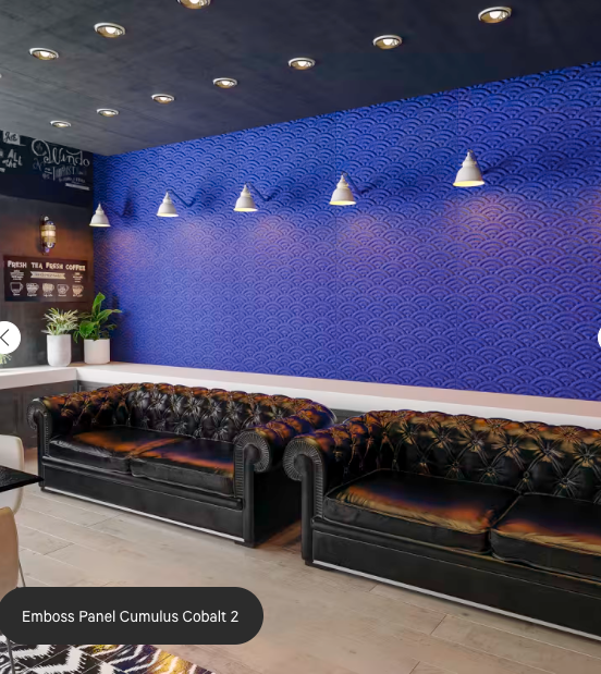 ZINTRA Embossed Acoustic Panels - CUMULUS