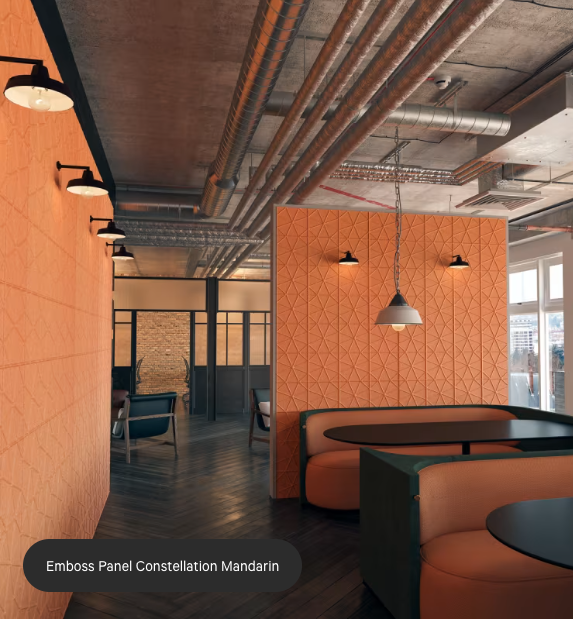 ZINTRA Embossed Acoustic Panels - CONSTELLATION