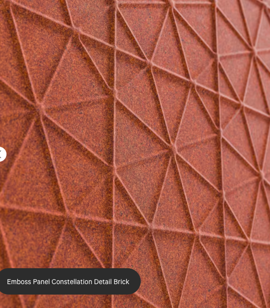 ZINTRA Embossed Acoustic Panels - CONSTELLATION