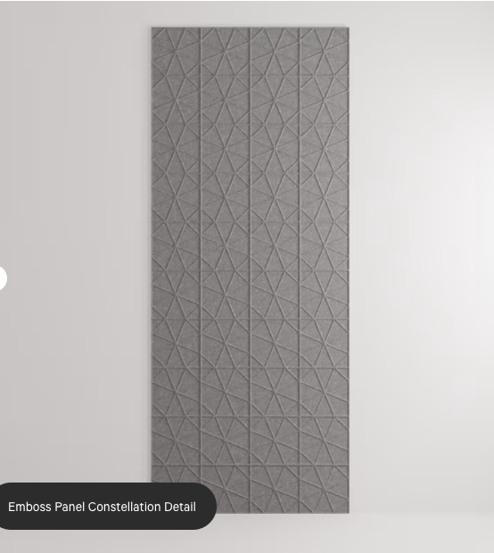 ZINTRA Embossed Acoustic Panels - CONSTELLATION