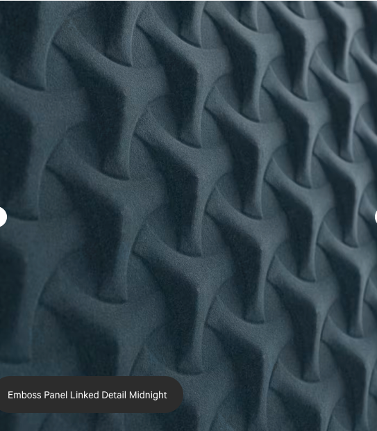 ZINTRA Embossed Acoustic Panels - LINKED