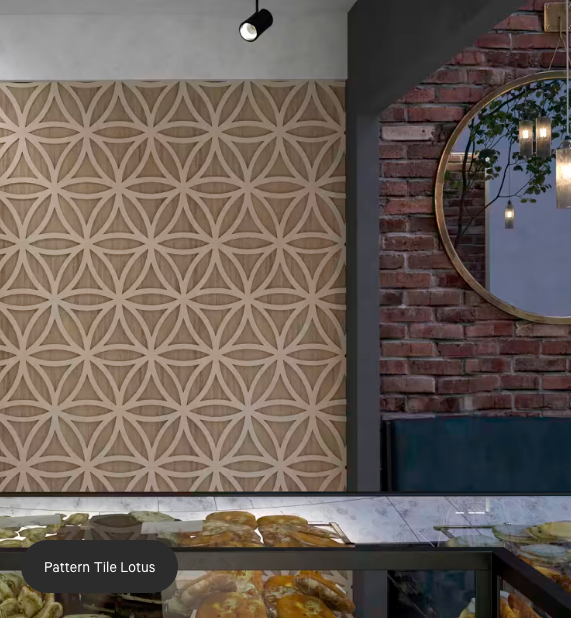 ZINTRA PATTERNS LOTUS ACOUSTIC TILES