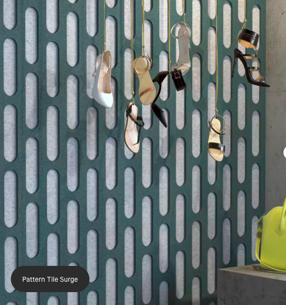 ZINTRA PATTERNS SURGE ACOUSTIC TILES