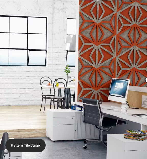 ZINTRA PATTERNS STRAIE ACOUSTIC TILES
