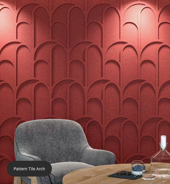 ZINTRA PATTERNS ARCH ACOUSTIC TILES