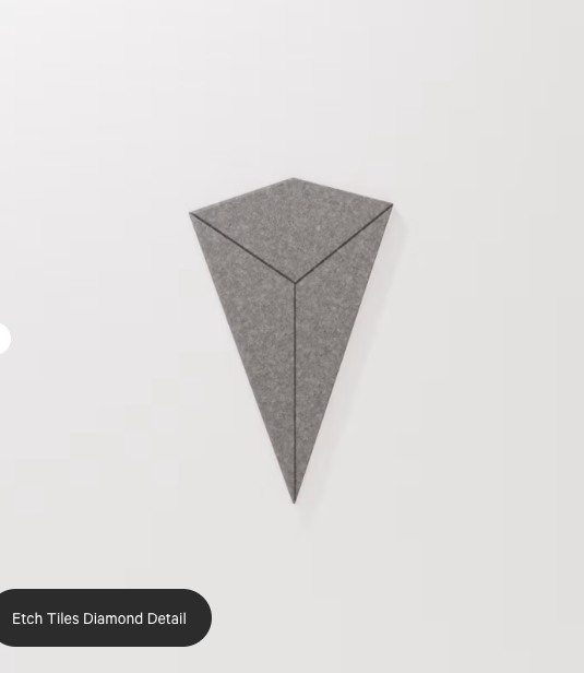 ZINTRA ETCH DIAMOND ACOUSTIC TILES