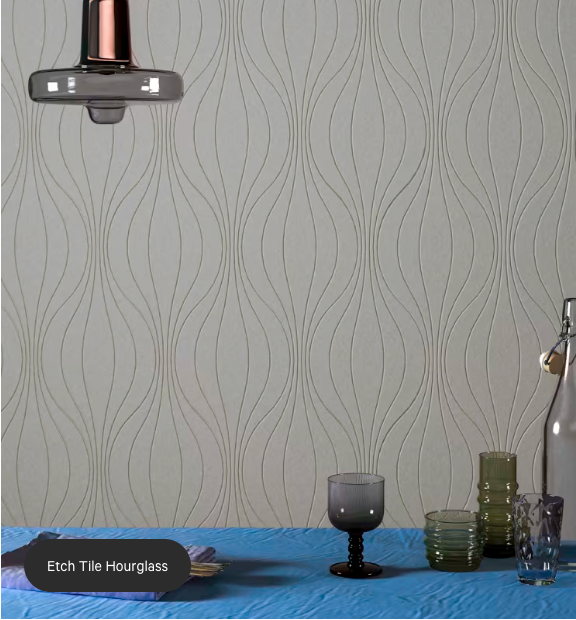 ZINTRA ETCH HOURGLASS ACOUSTIC TILES