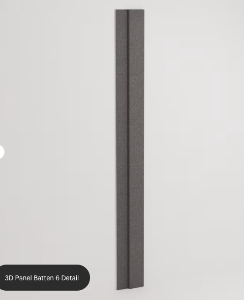 ZINTRA 3D Acoustic Panels BATTERN 6