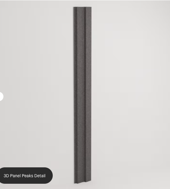 ZINTRA 3D Acoustic Panels PEAKS