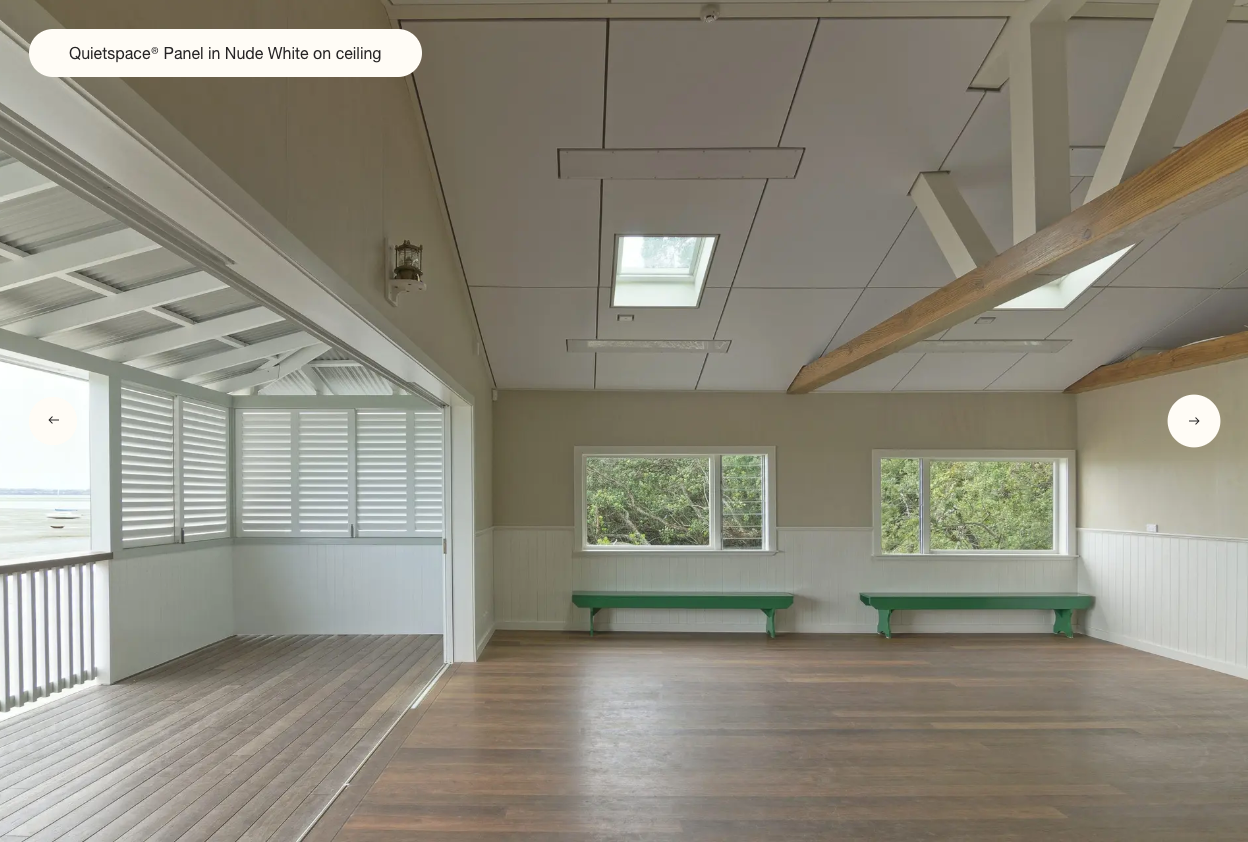 QUIETSPACE ACOUSTIC CEILING PANELS