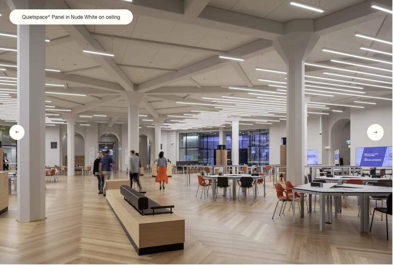QUIETSPACE ACOUSTIC CEILING PANELS