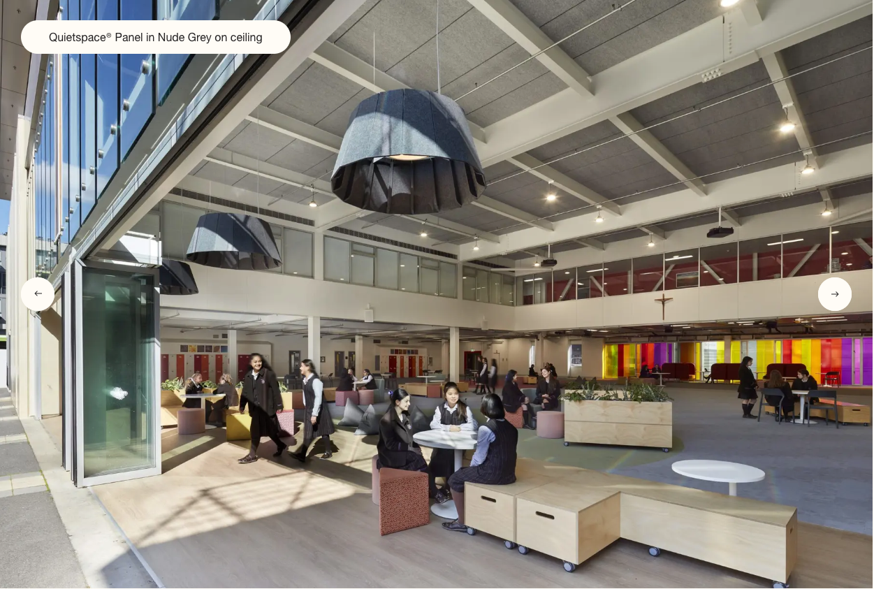 QUIETSPACE ACOUSTIC CEILING PANELS