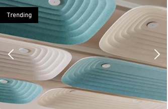 FUJI Juni Suspended Ceiling Tiles (4 Tiles per Kit)