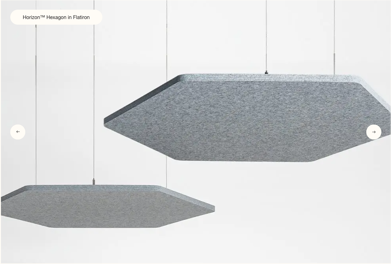 HORIZON SHAPES - HEXAGON (SET OF 2)
