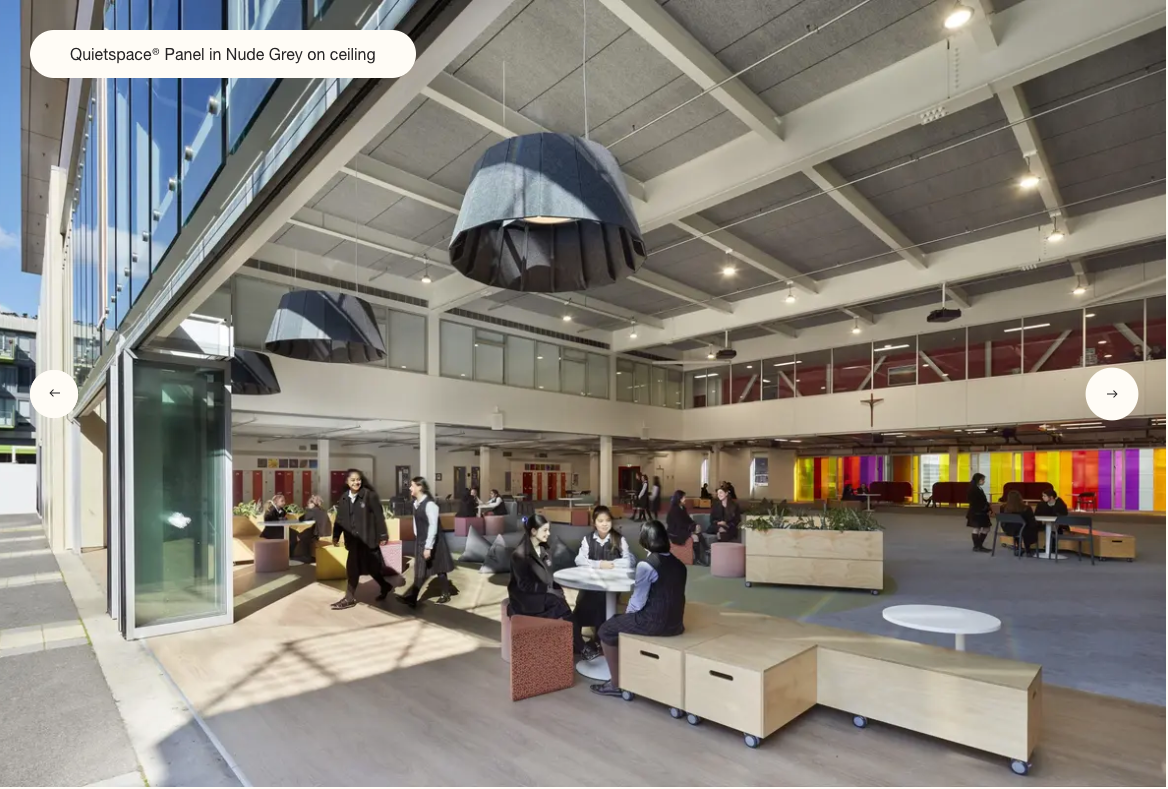 QUIETSPACE 50 ACOUSTIC CEILING PANELS (1 Box = 3)