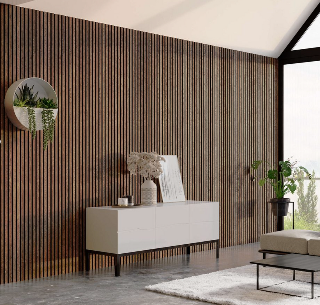 AKUPANEL 240 Timber Slats -OXIDE – Orca Soundproofing