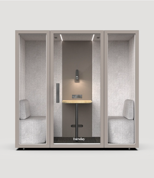 Tuesday Podd TUESDAY PLUS Soundproof Pod (2-4 Person) – Orca Soundproofing